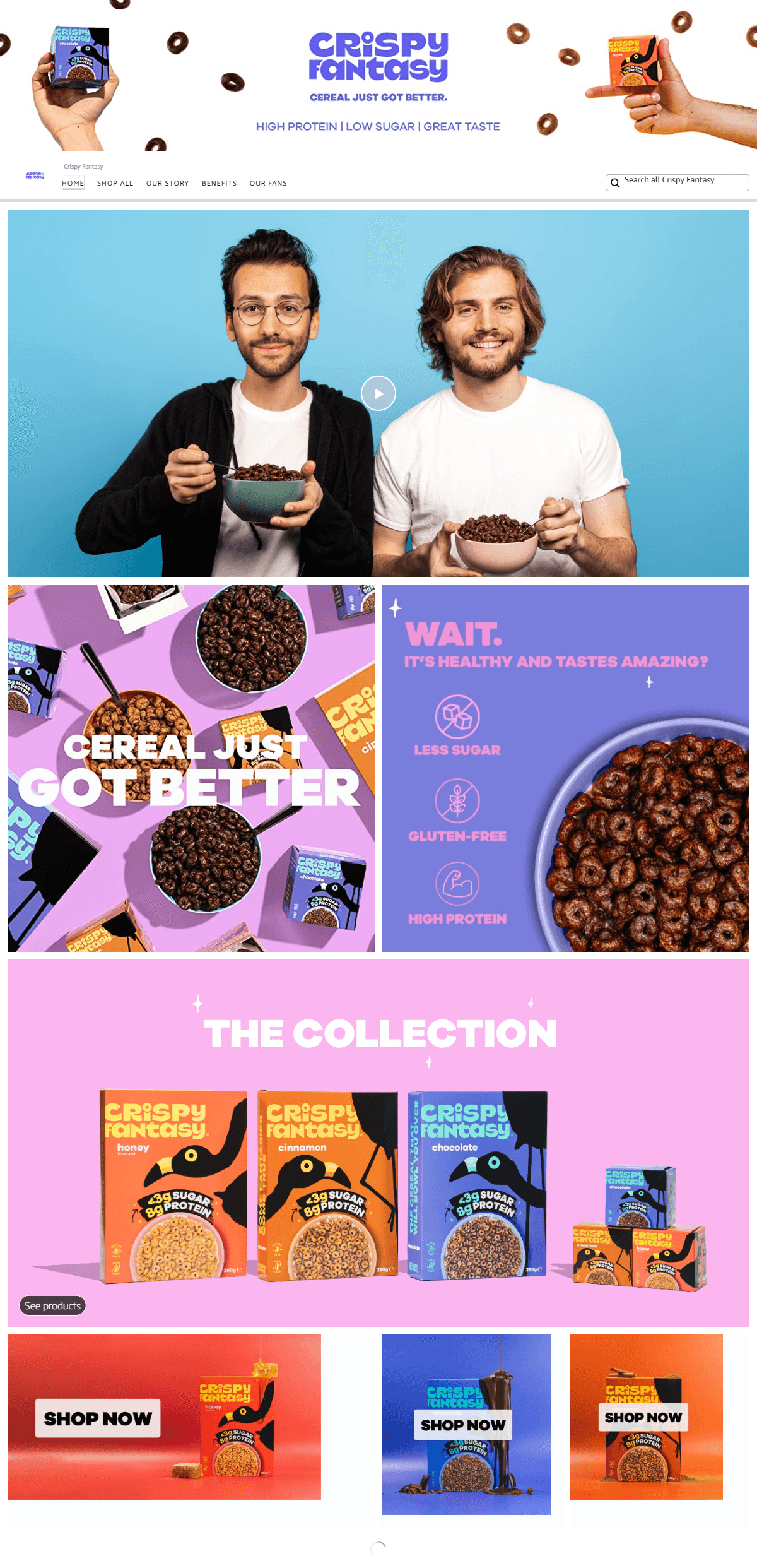 Brand Store for Amazon.co.uk  Crispy Fantasy