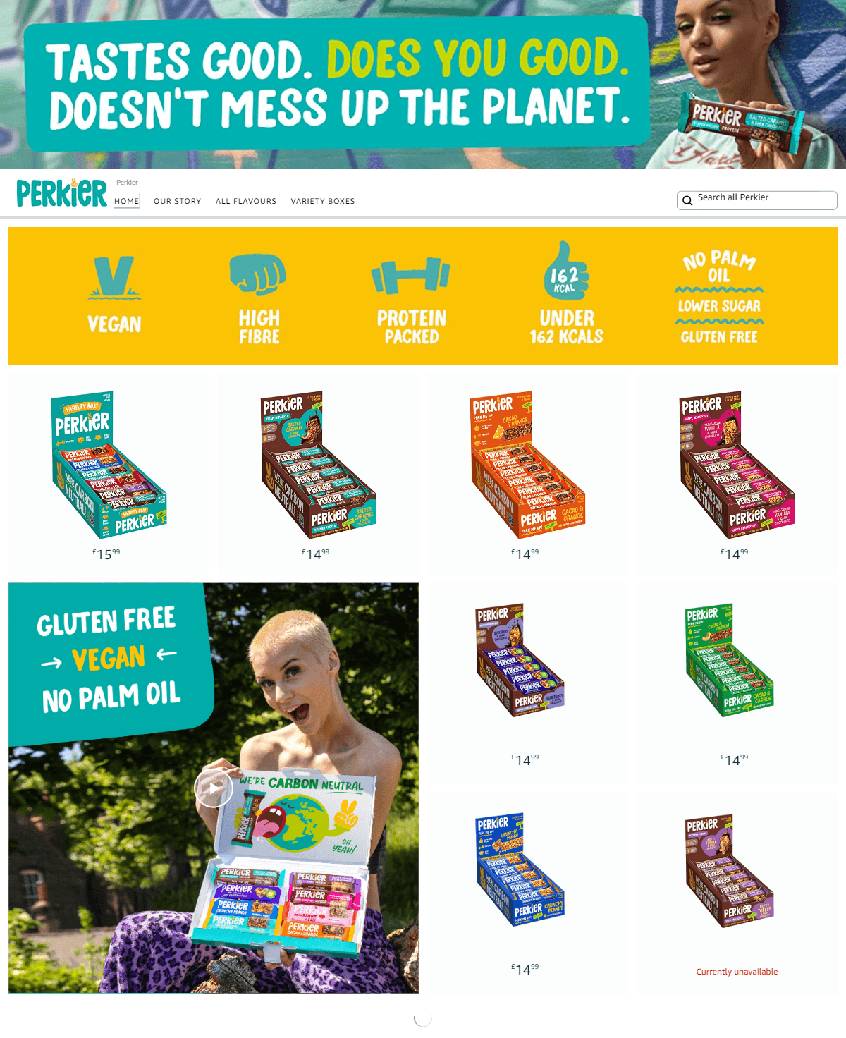 Brand Store for Amazon.co.uk  Perkier