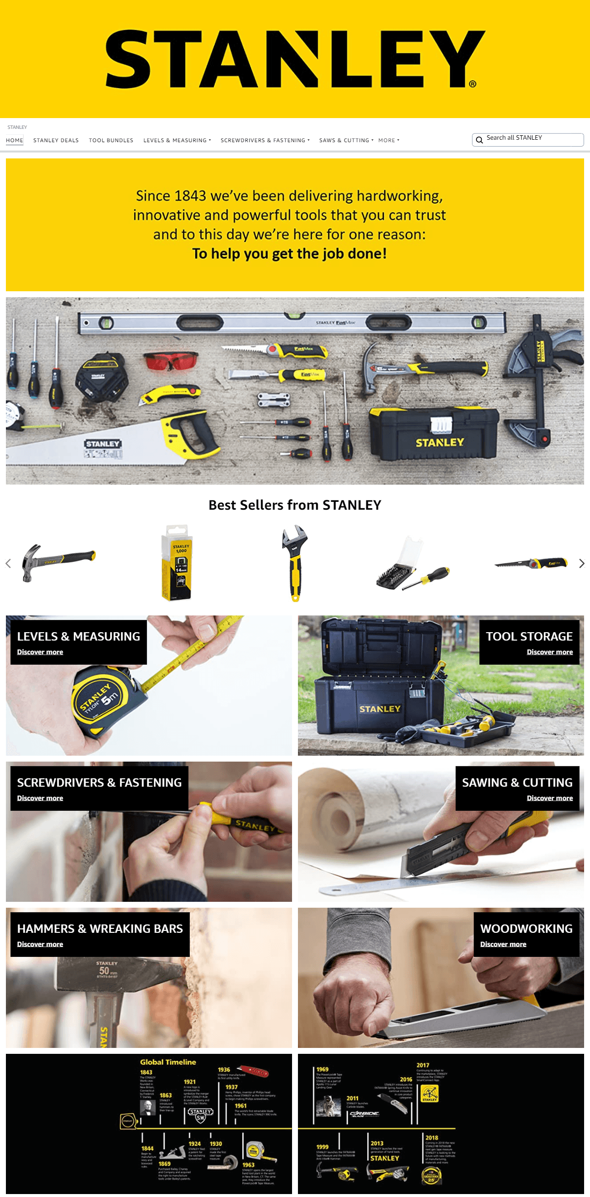 Brand Store for Amazon.co.uk  STANLEY