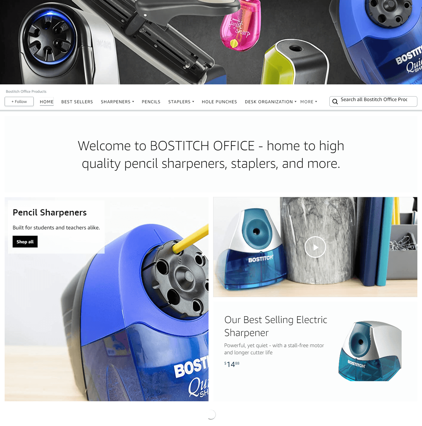Brand Store for Amazon.com  Bostitch Office Products