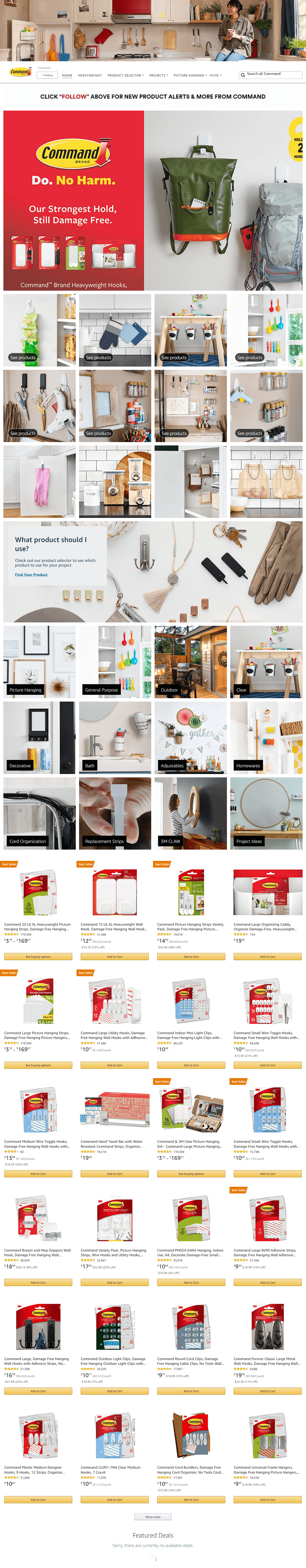 Brand Store for Amazon.com  Command