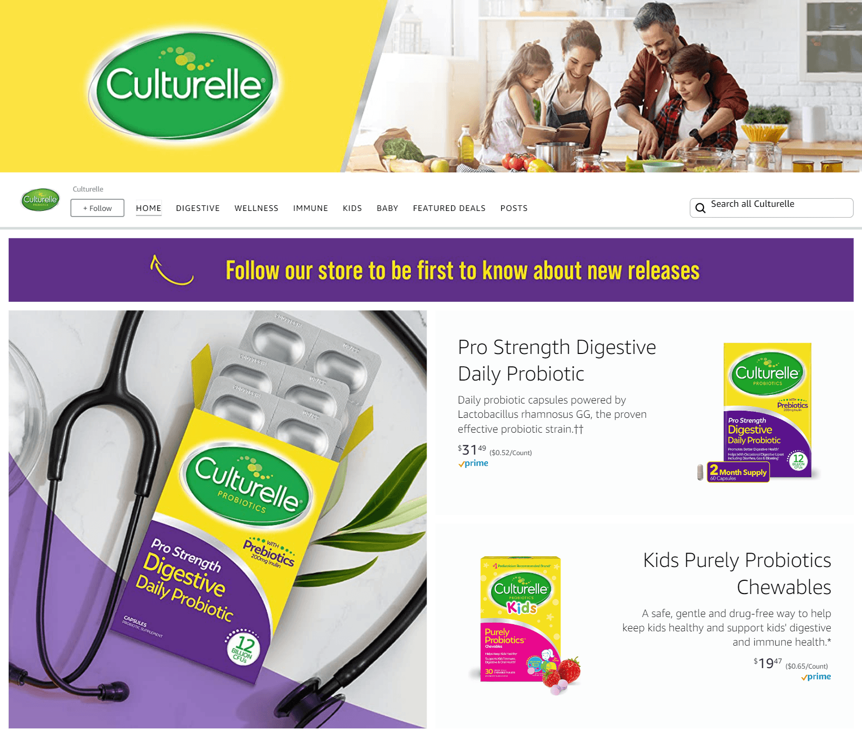 Brand Store for Amazon.com  Culturelle