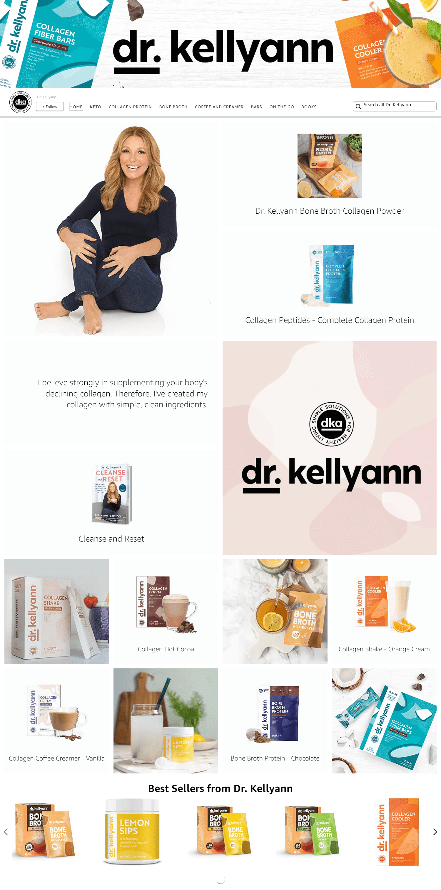 Brand Store for Amazon.com  Dr. Kellyann