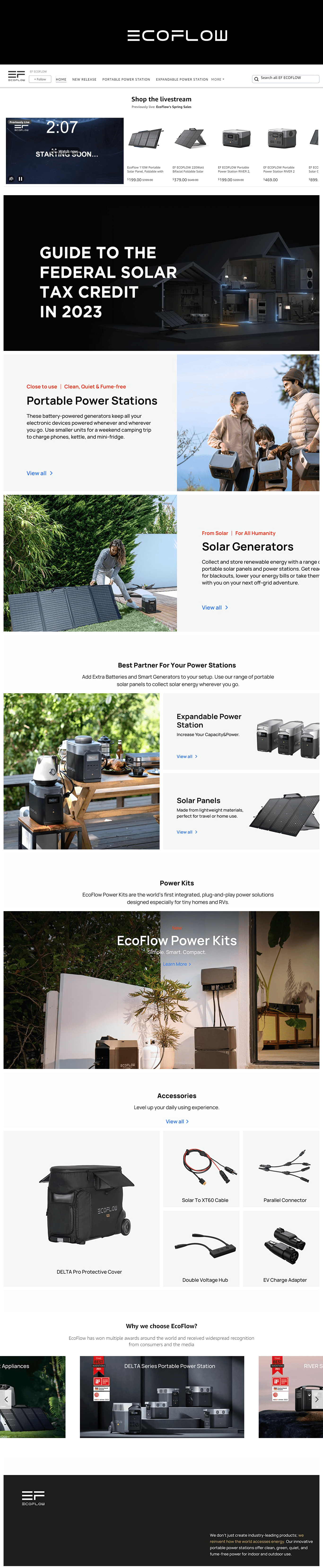 Brand Store for Amazon.com  EF ECOFLOW