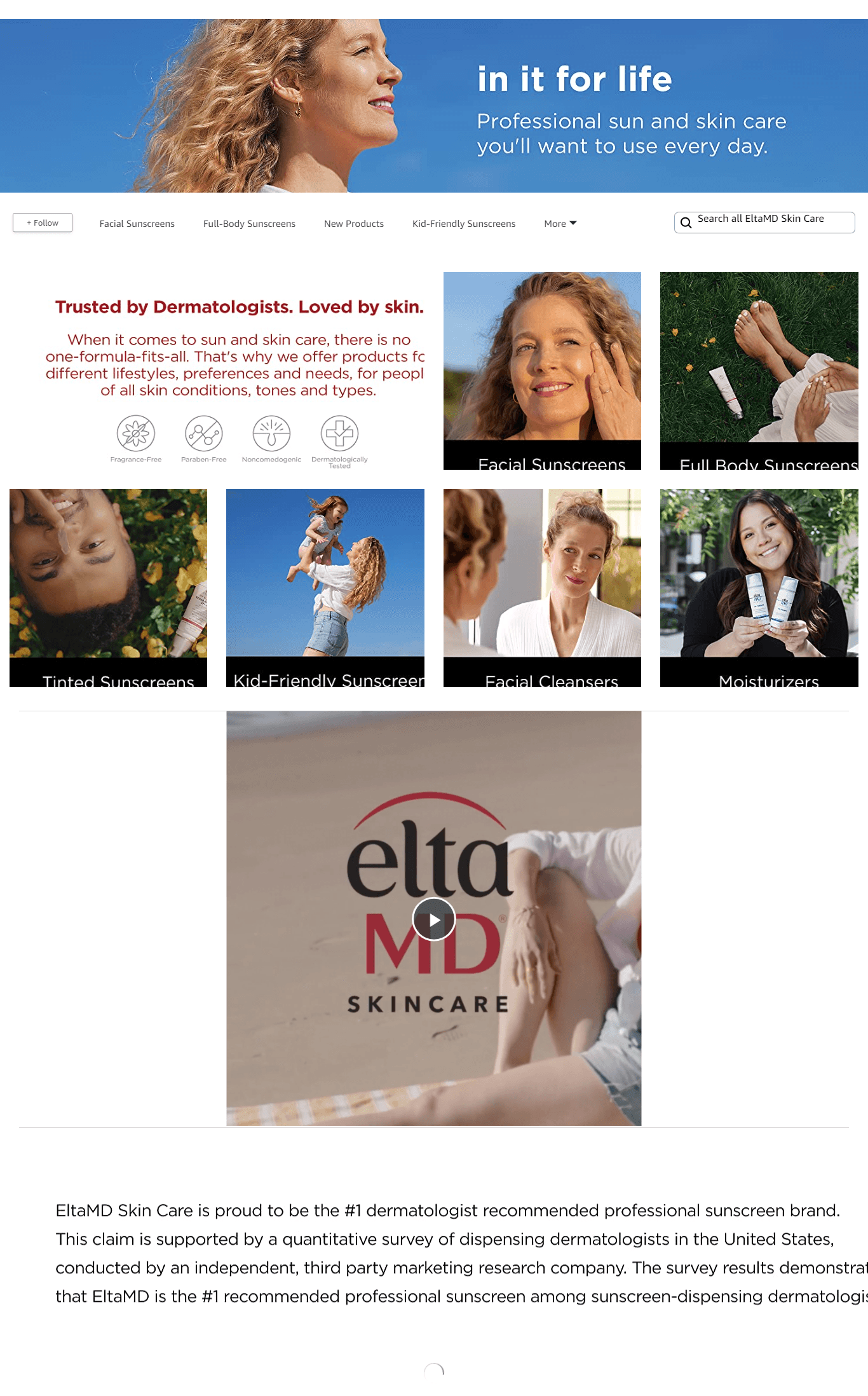 Brand Store for Amazon.com  EltaMD Skin Care