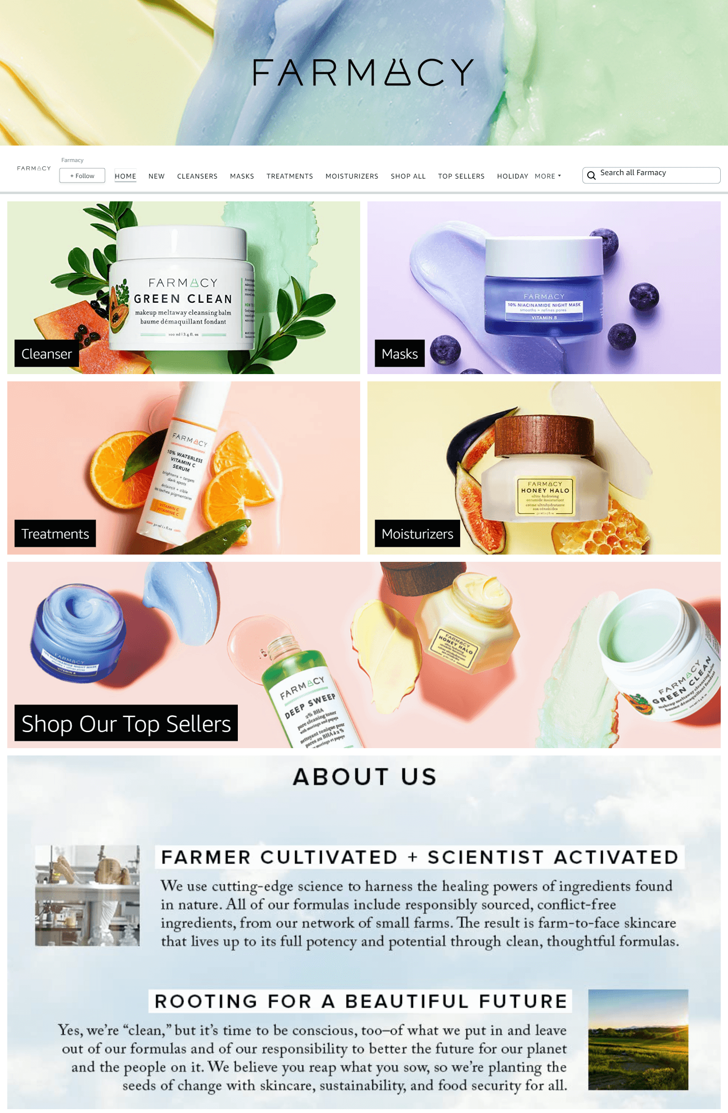 Brand Store for Amazon.com  Farmacy