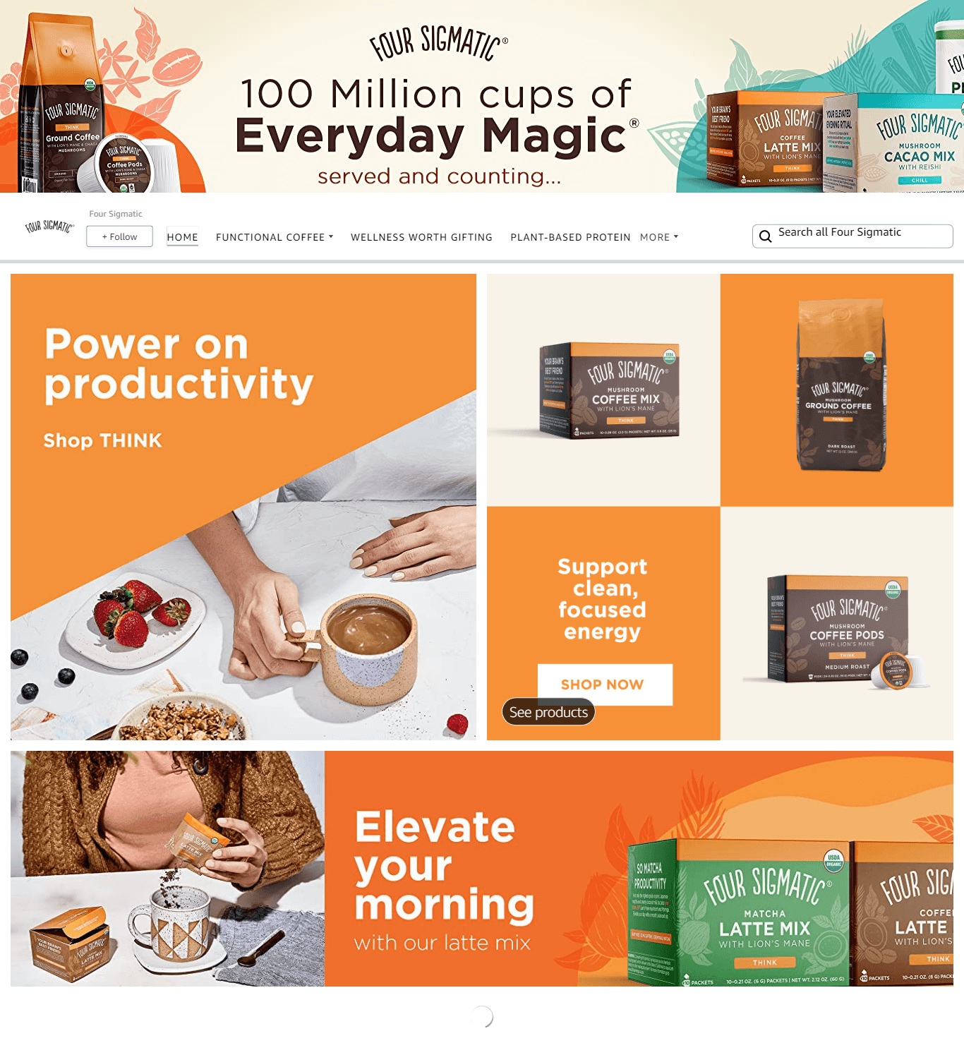 Brand Store for Amazon.com  Four Sigmatic