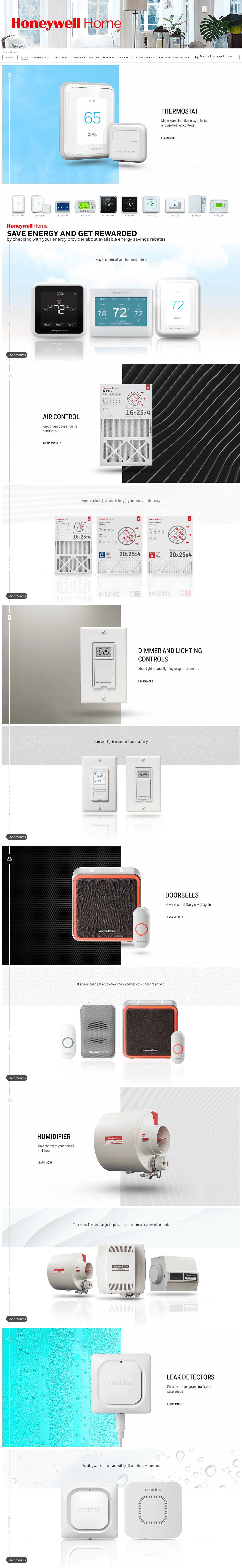 Brand Store for Amazon.com  Honeywell Home