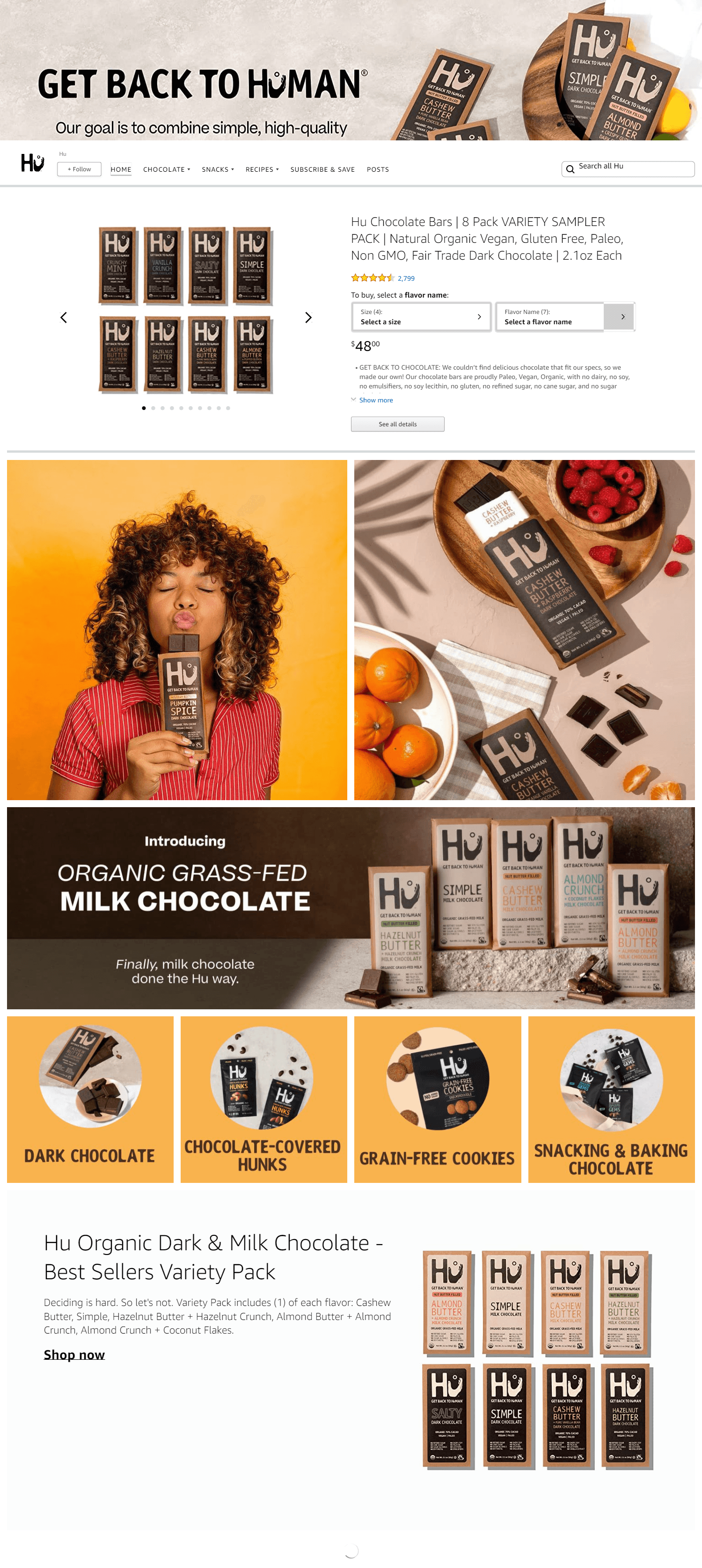 Brand Store for Amazon.com  Hu