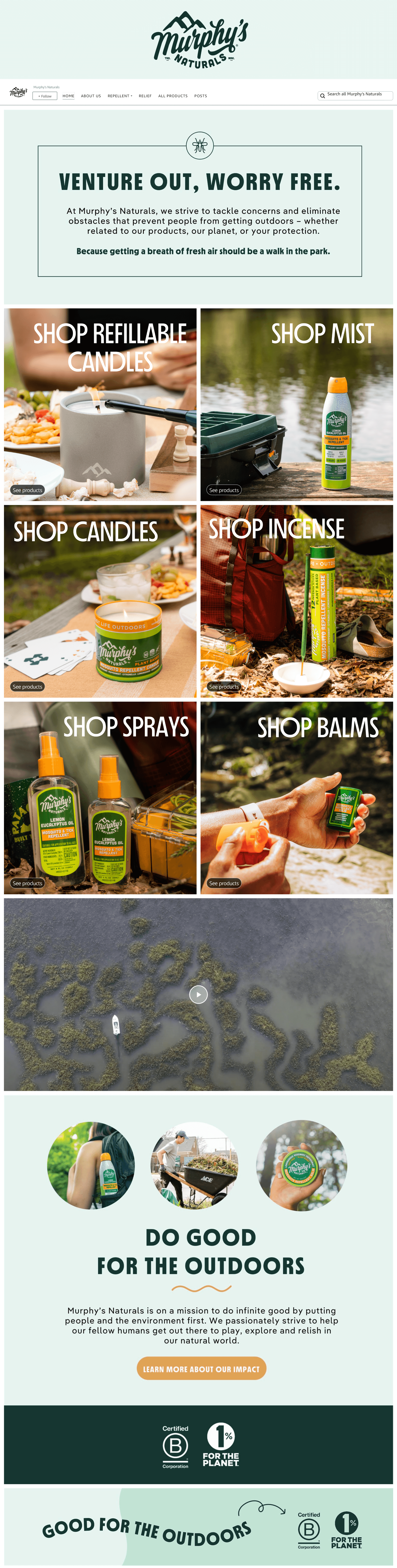 Brand Store for Murphy's Naturals