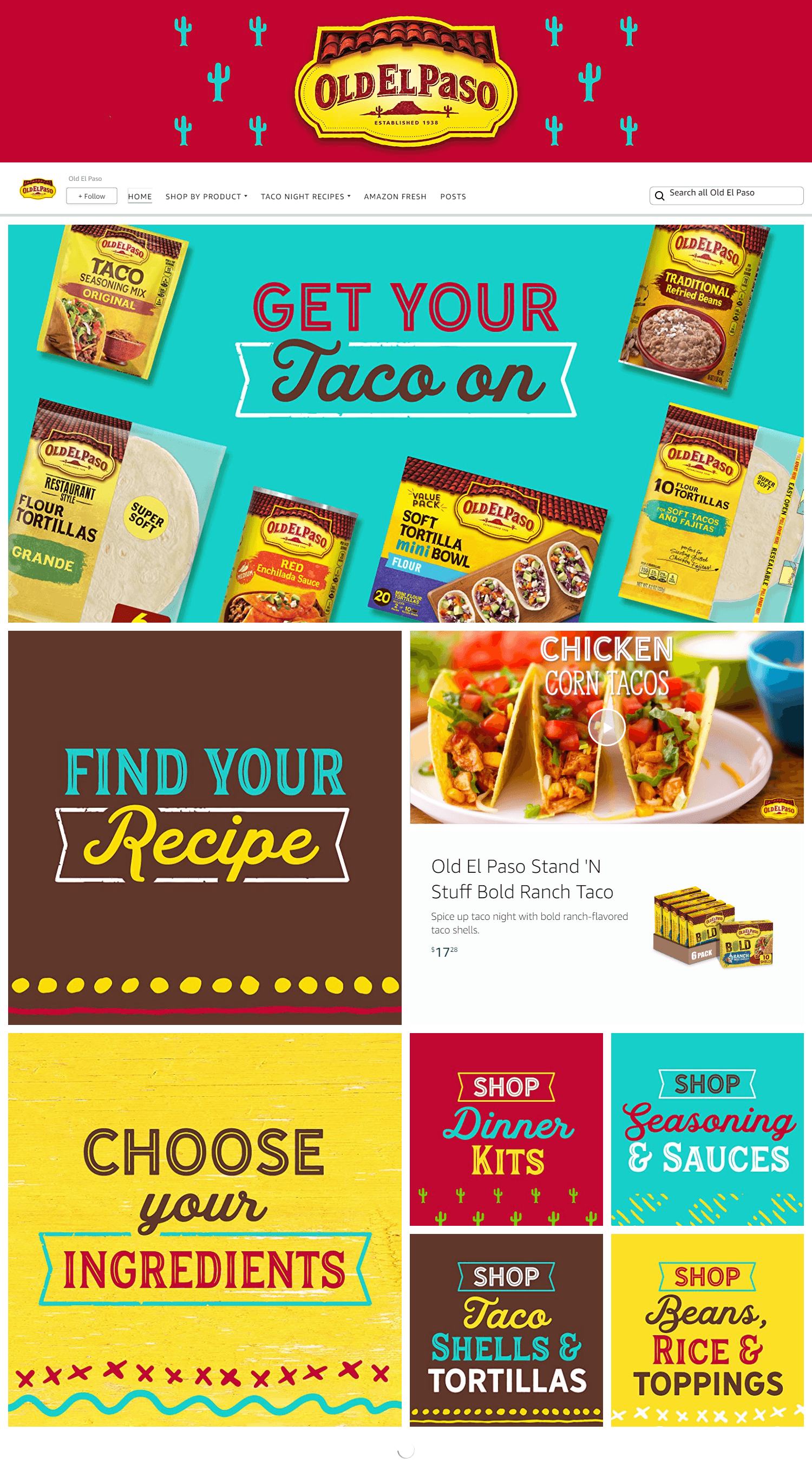 Brand Store for Amazon.com  Old El Paso