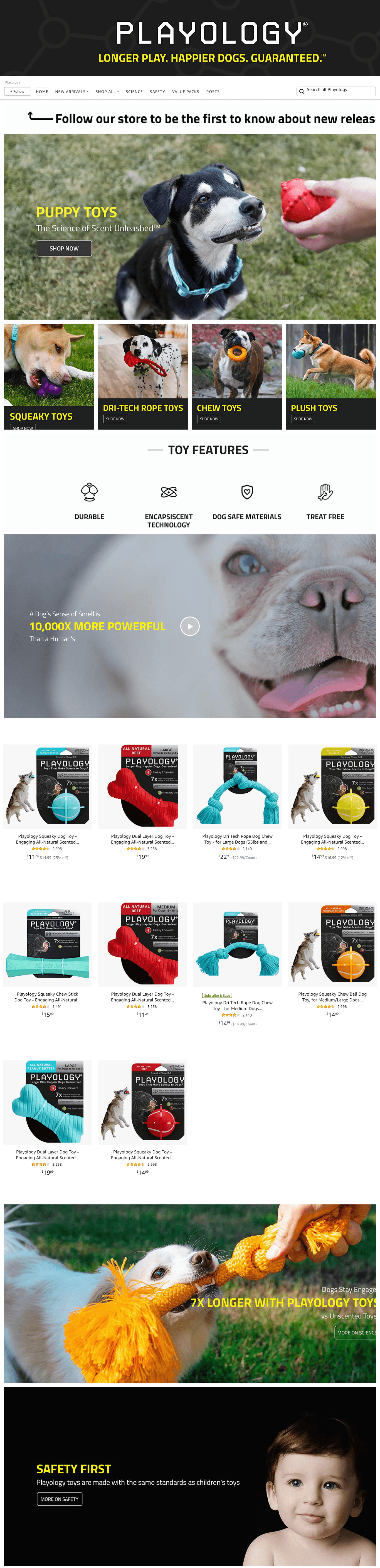 Brand Store for Amazon.com  Playology