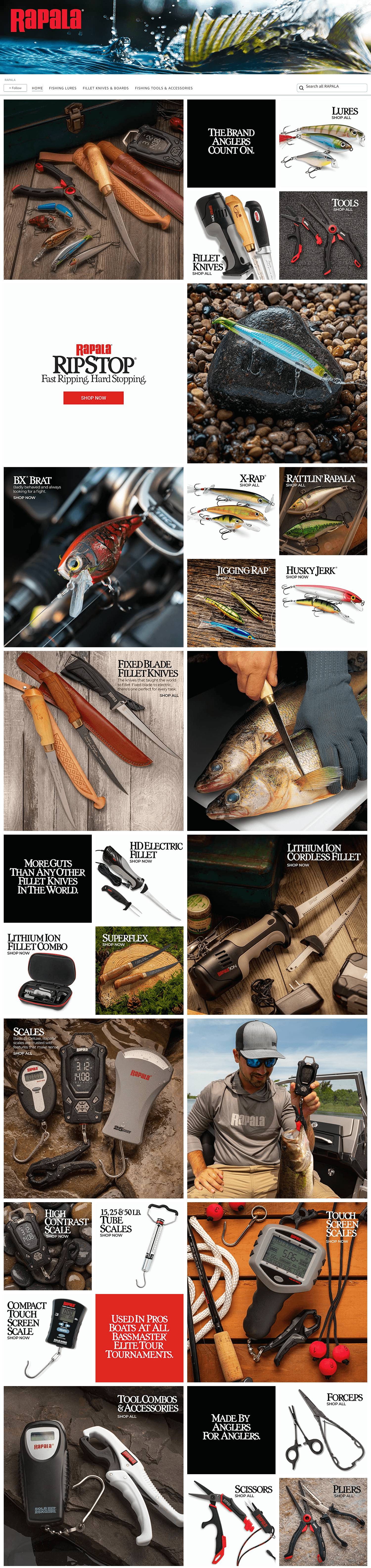Brand Store for Amazon.com  RAPALA
