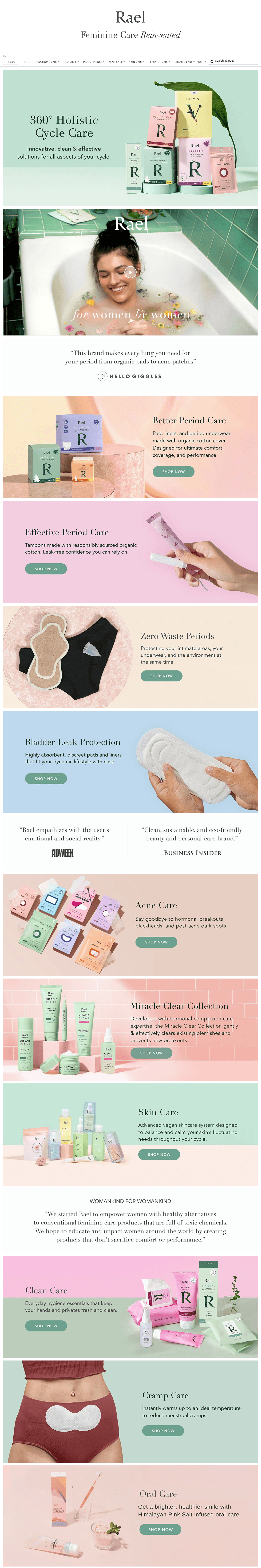 Brand Store for Amazon.com  Rael