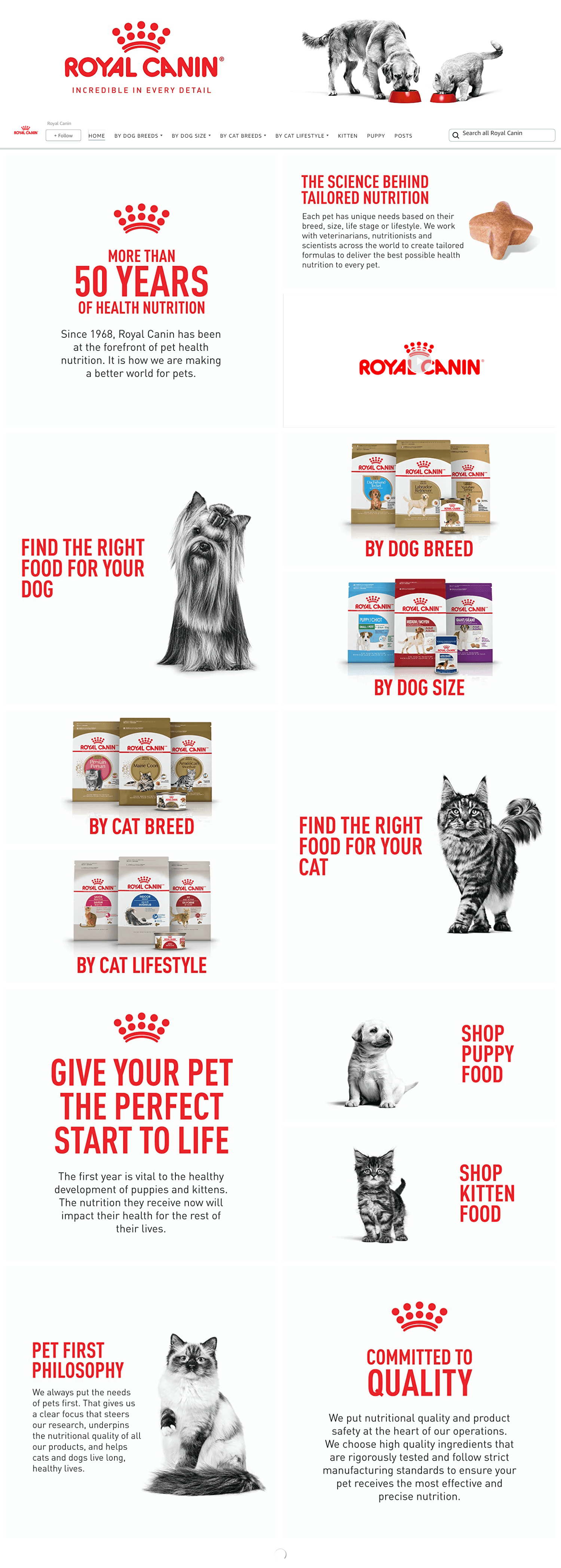 Brand Store for Amazon.com  Royal Canin