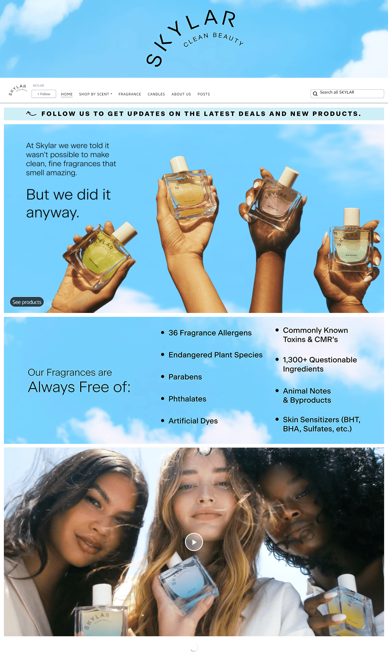 Brand Store for Amazon.com  SKYLAR