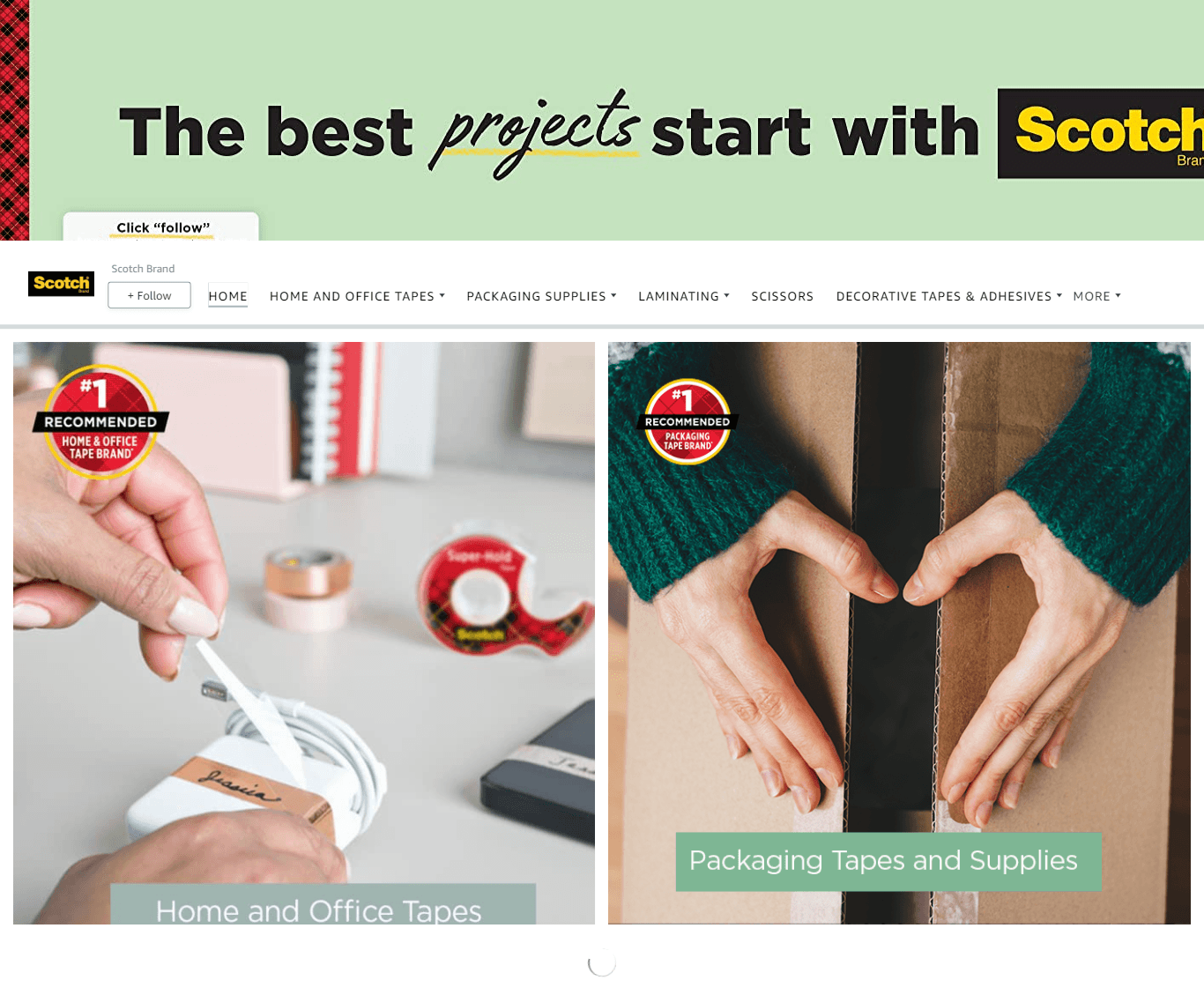 Brand Store for Amazon.com  Scotch Brand