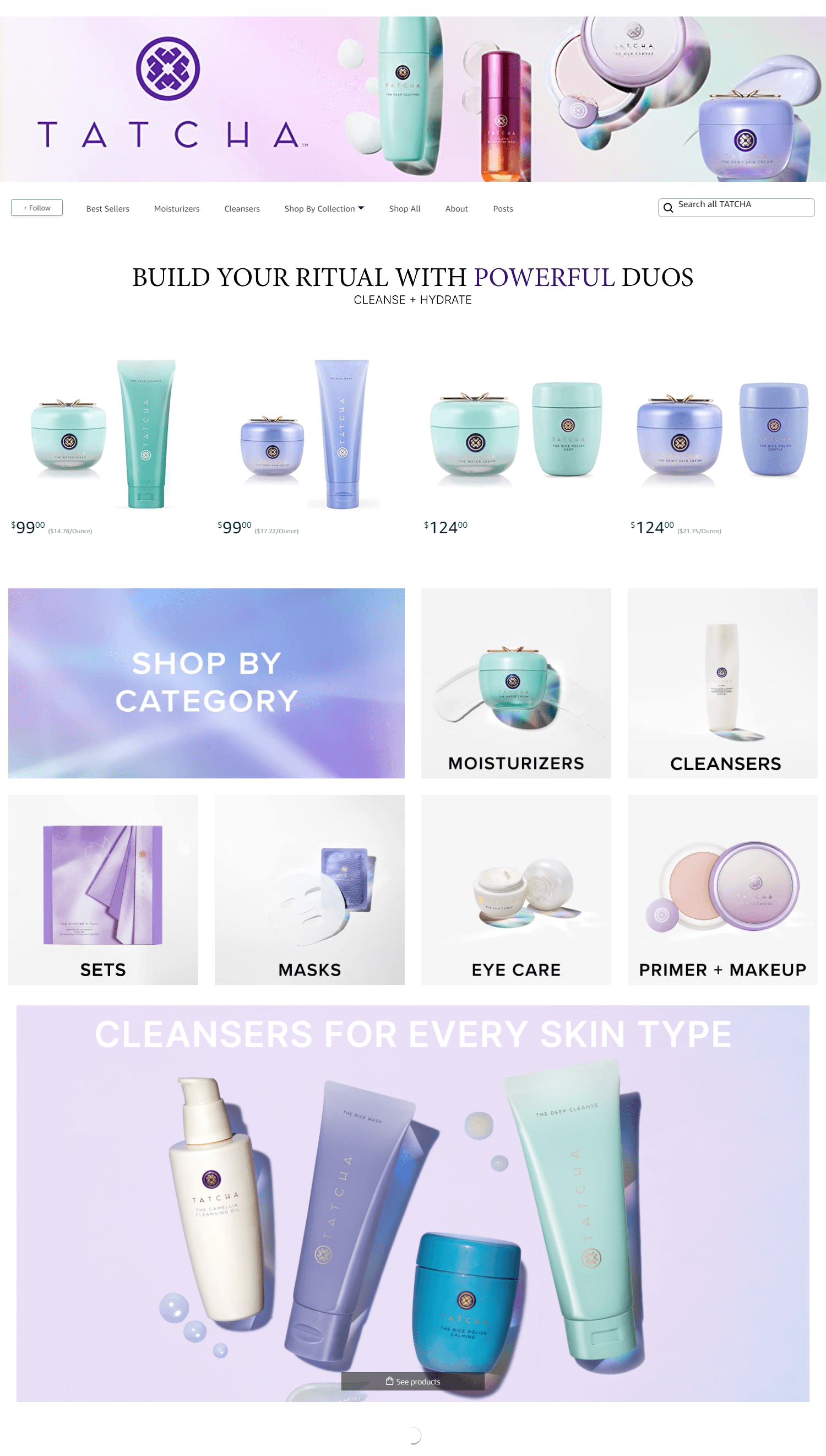 Brand Store for Amazon.com  TATCHA