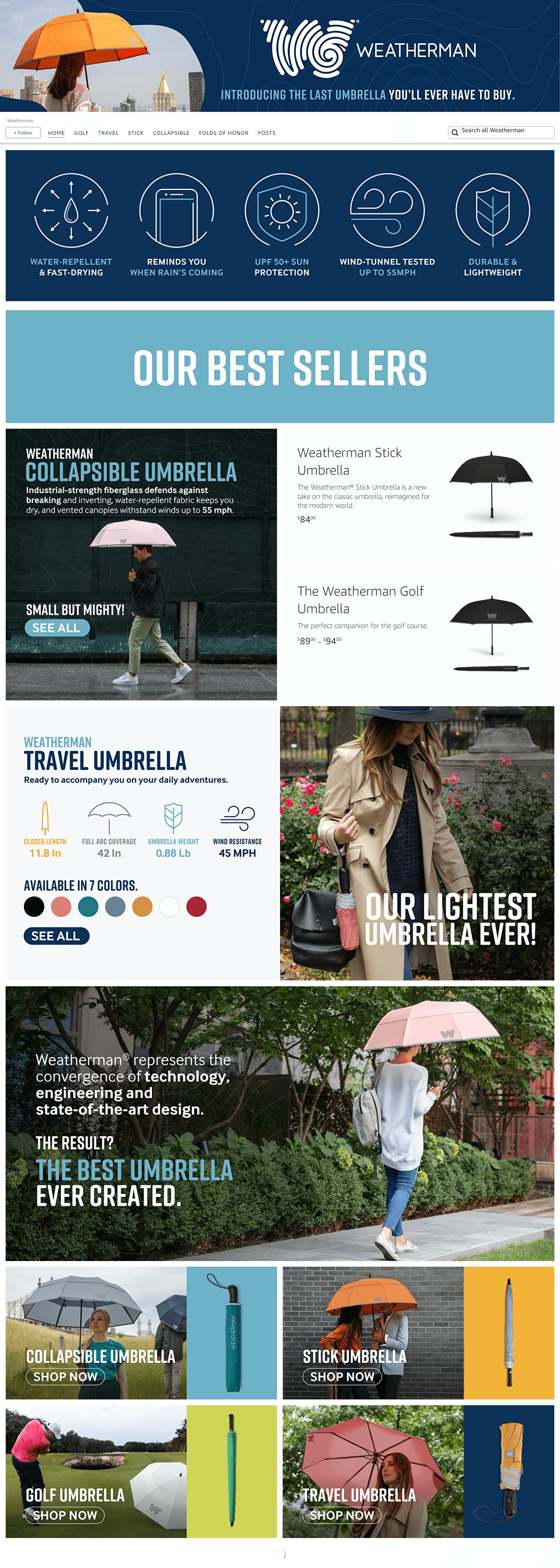 Brand Store for Amazon.com  Weatherman