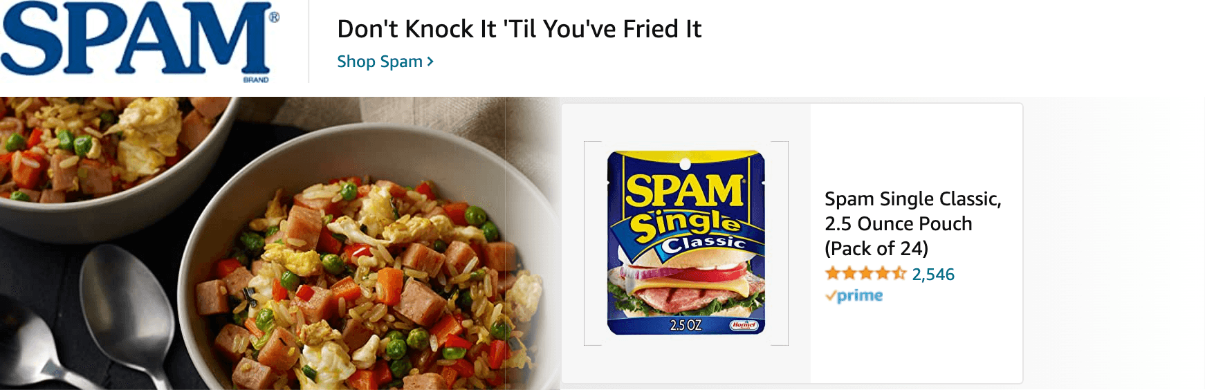 Sponsored Brands Ads for Amazon.com   bacon