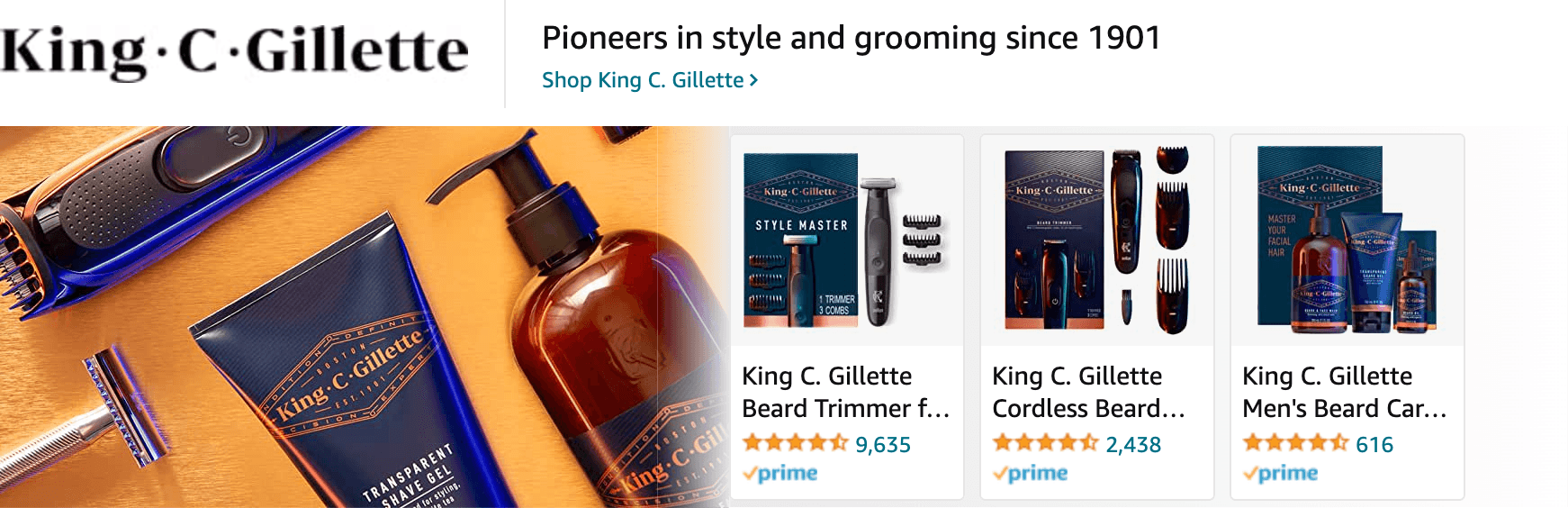 Sponsored Brands Ads for Amazon.com   beard kit