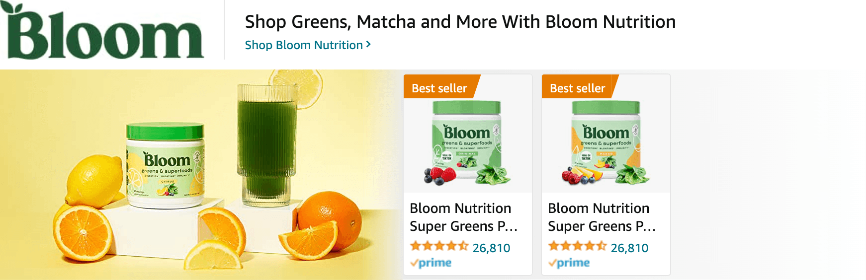 Sponsored Brands Ads for Amazon.com   blender
