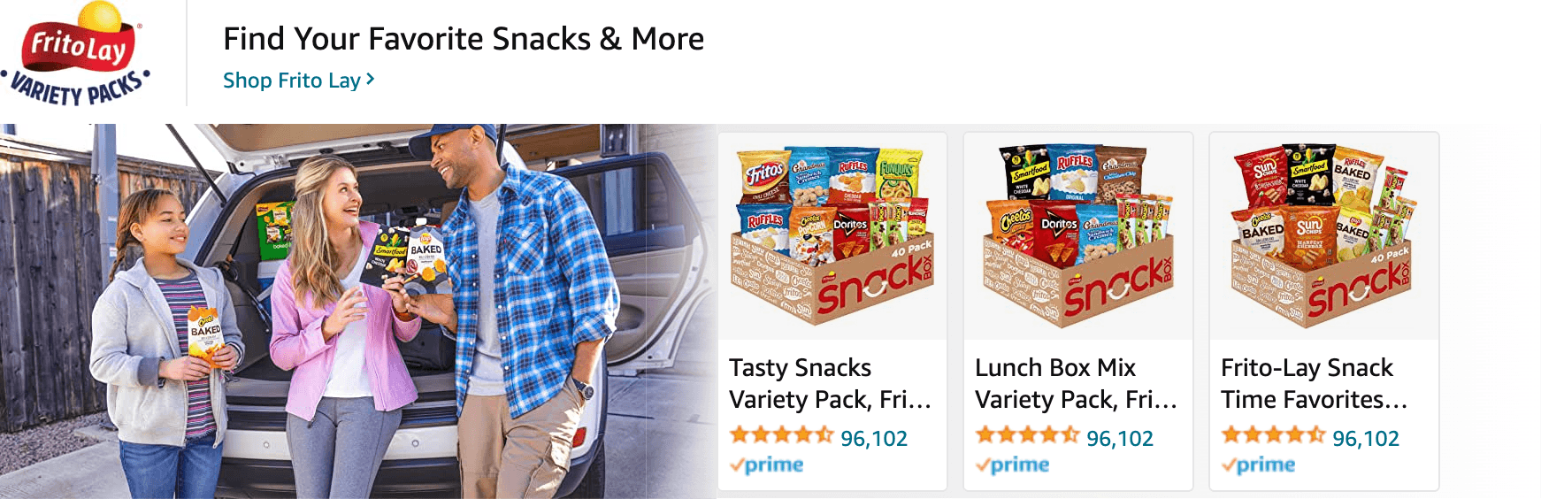 Sponsored Brands Ads for Amazon.com   chips