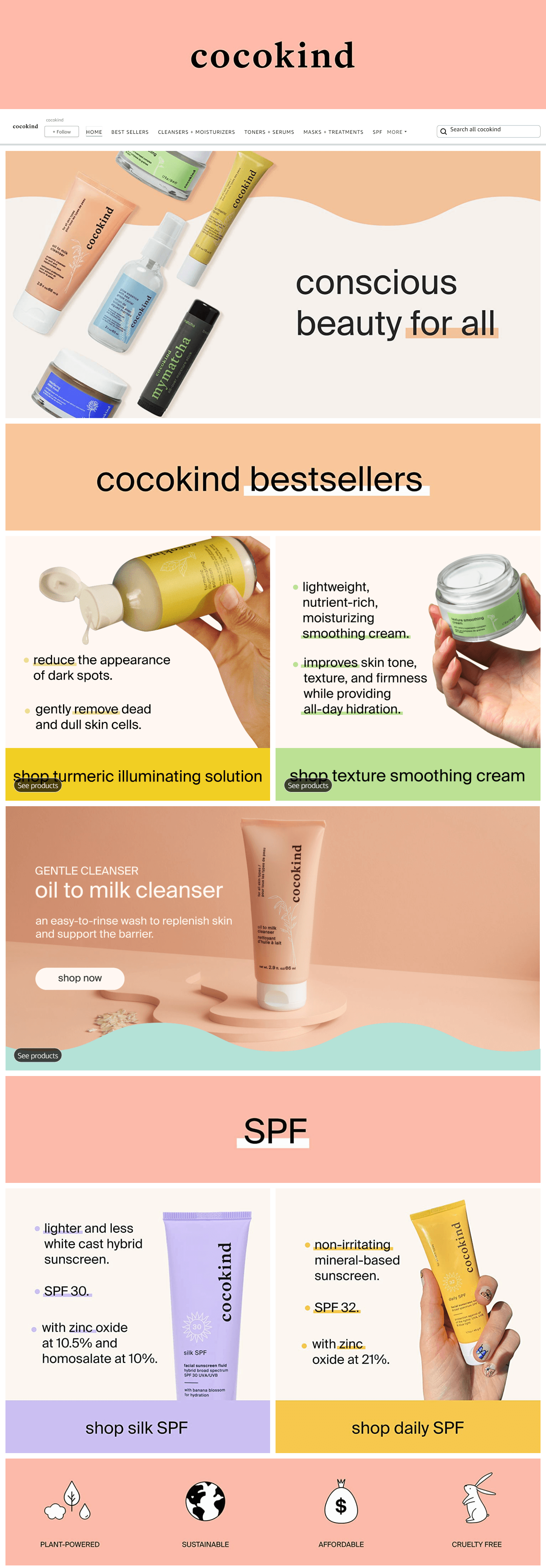 Brand Store for Amazon.com  cocokind