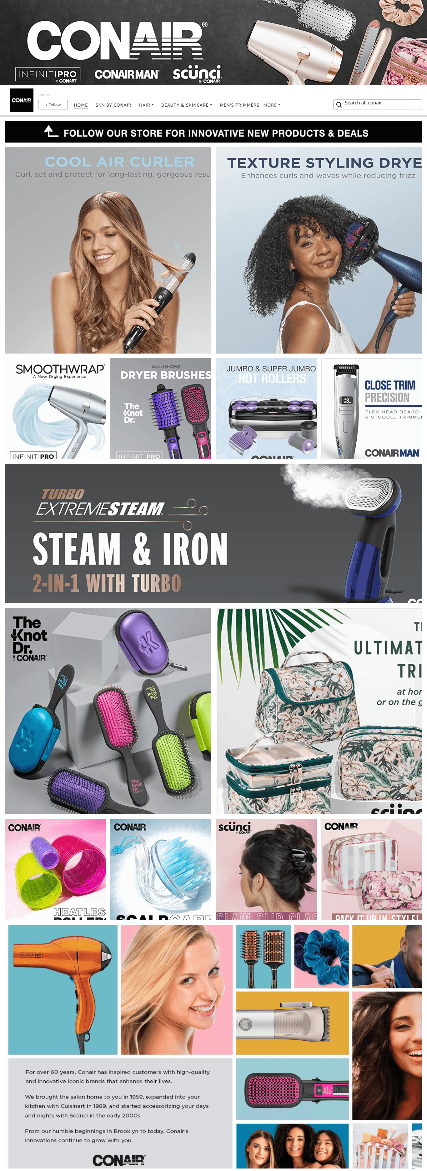 Brand Store for Amazon.com  conair