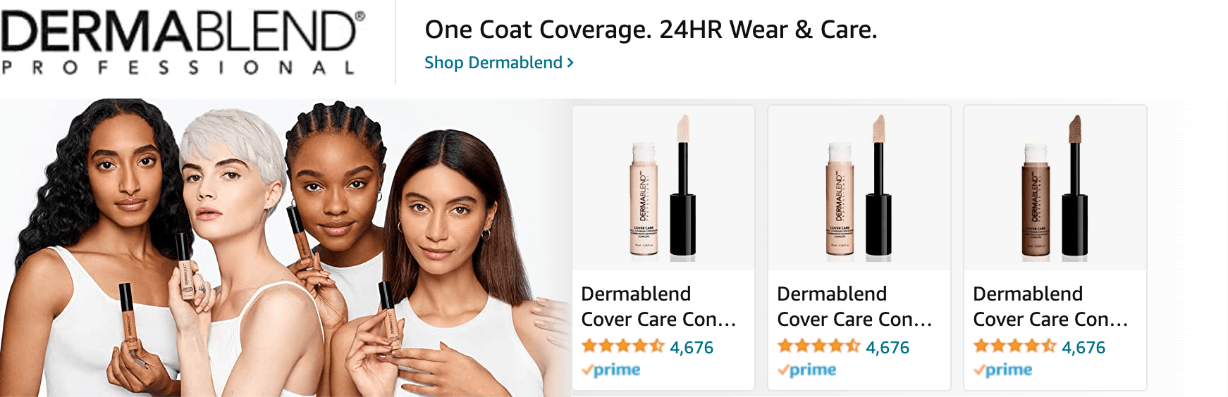 Sponsored Brands Ads for Amazon.com   concealer
