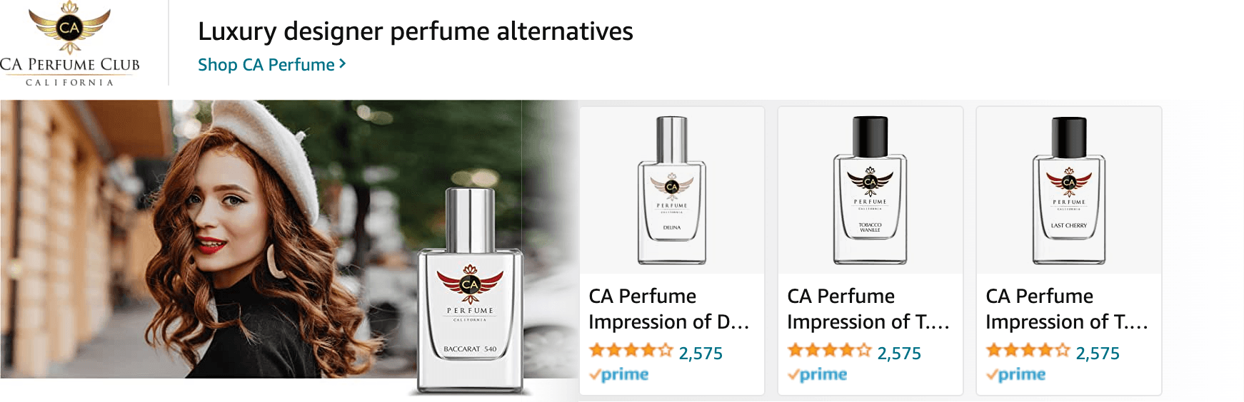Sponsored Brands Ads for Amazon.com   creed