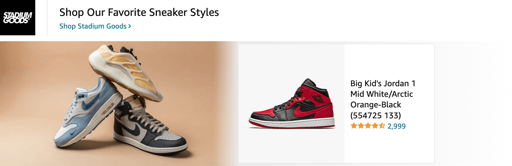 Sponsored Brands Ads for Amazon.com   nike shoes women