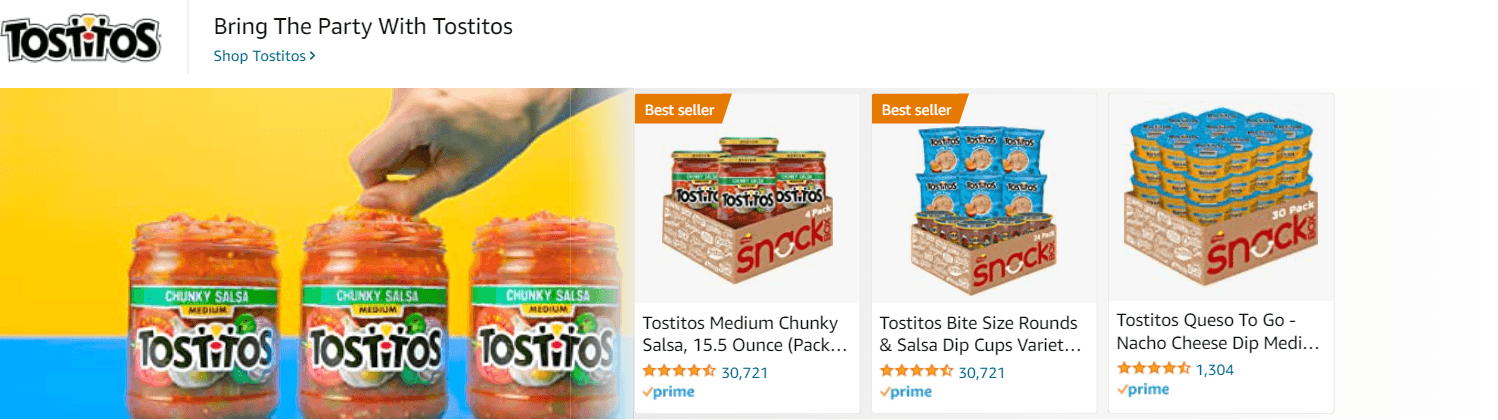 Sponsored Brands Ads for Amazon.com   red onion