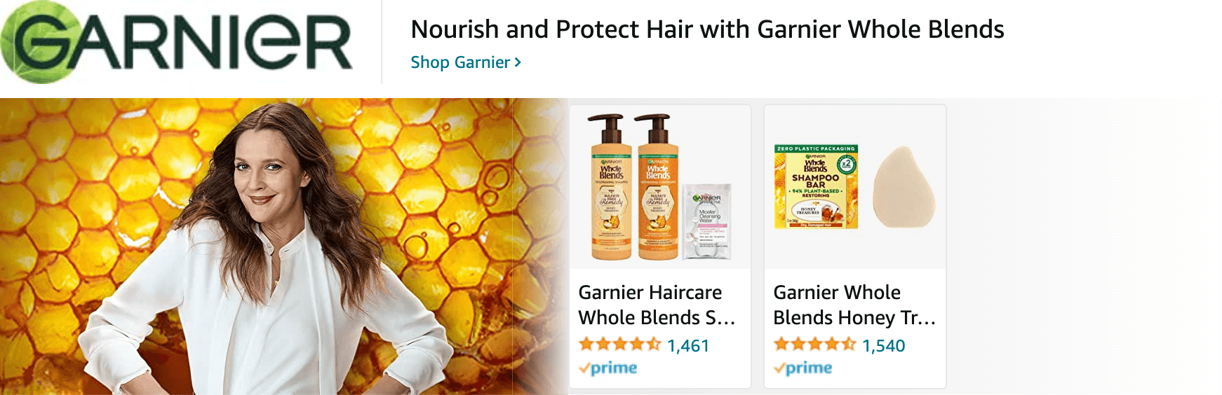 Sponsored Brands Ads for Amazon.com   shampoo and conditioner set