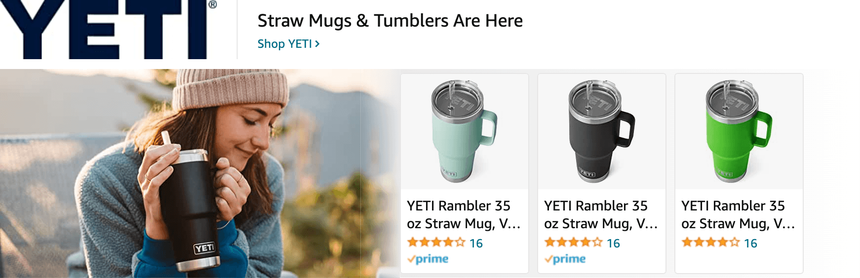 Sponsored Brands Ads for Amazon.com   simple modern 40 oz tumbler