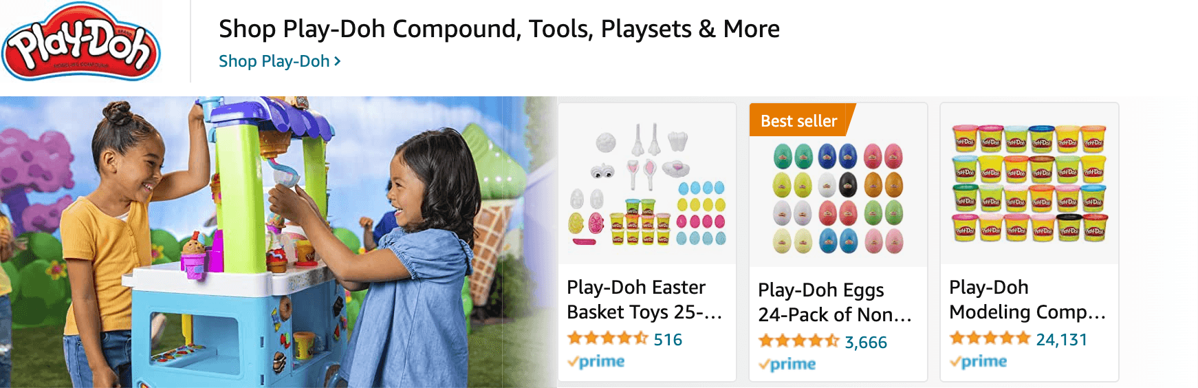 Sponsored Brands Ads for Amazon.com   slime