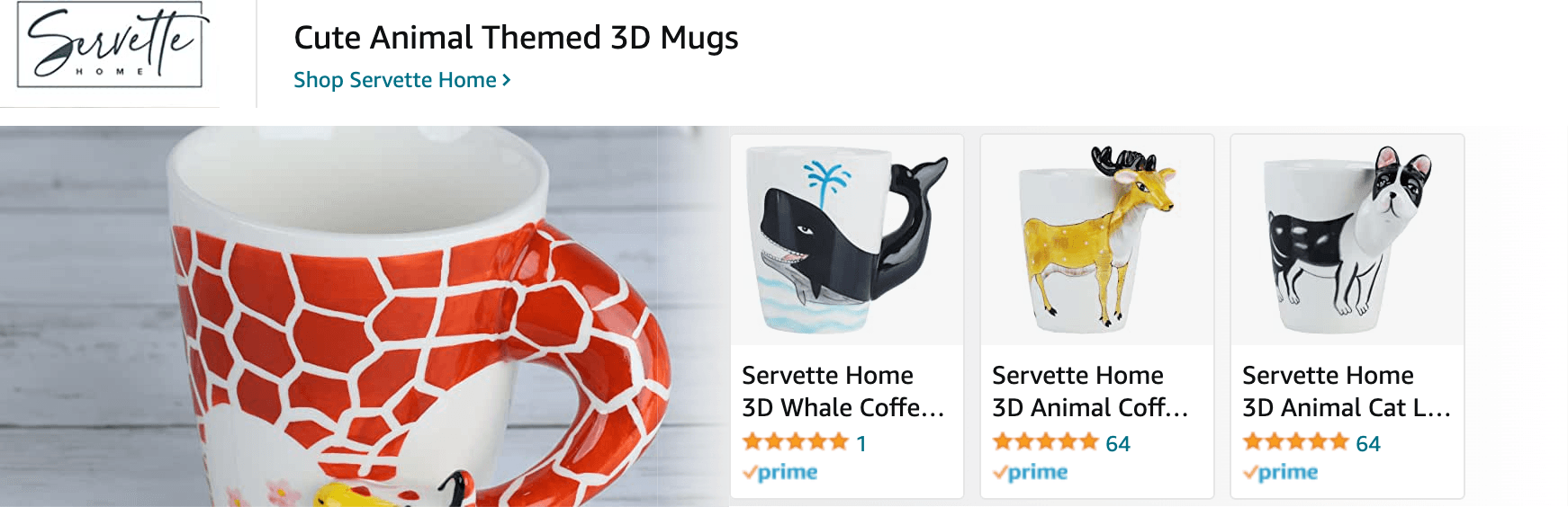 Sponsored Brands Ads for Amazon.com   the whale