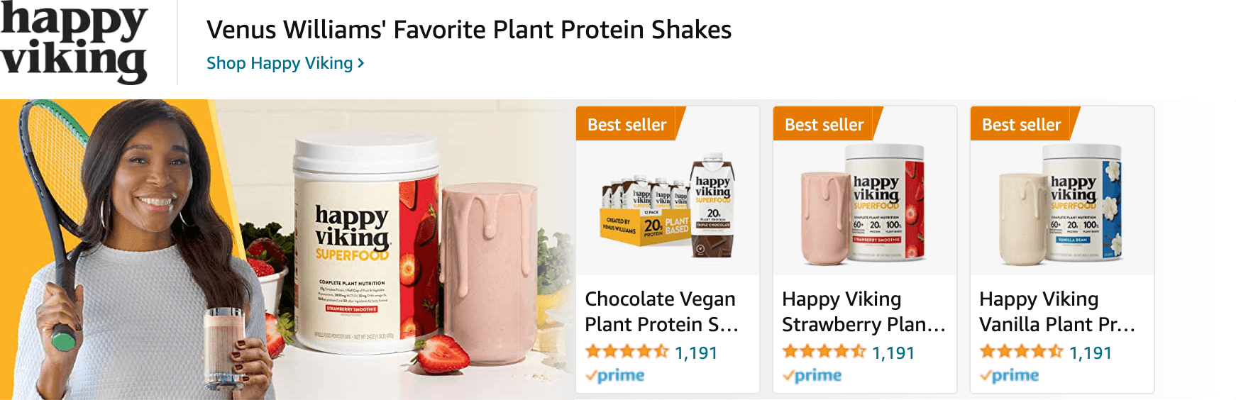 Sponsored Brands Ads for Amazon.com   vikings