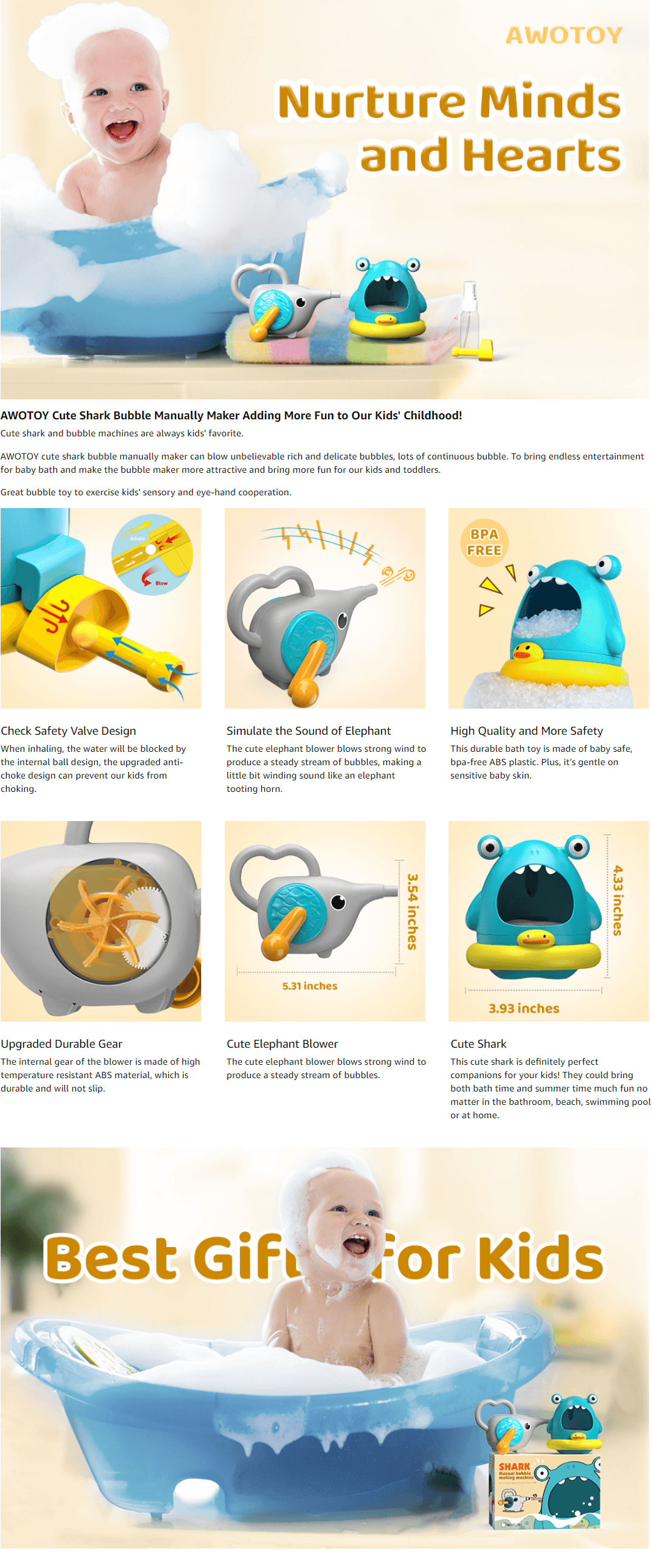 Basic A+ Content for Awotoy Toys Games AA 1