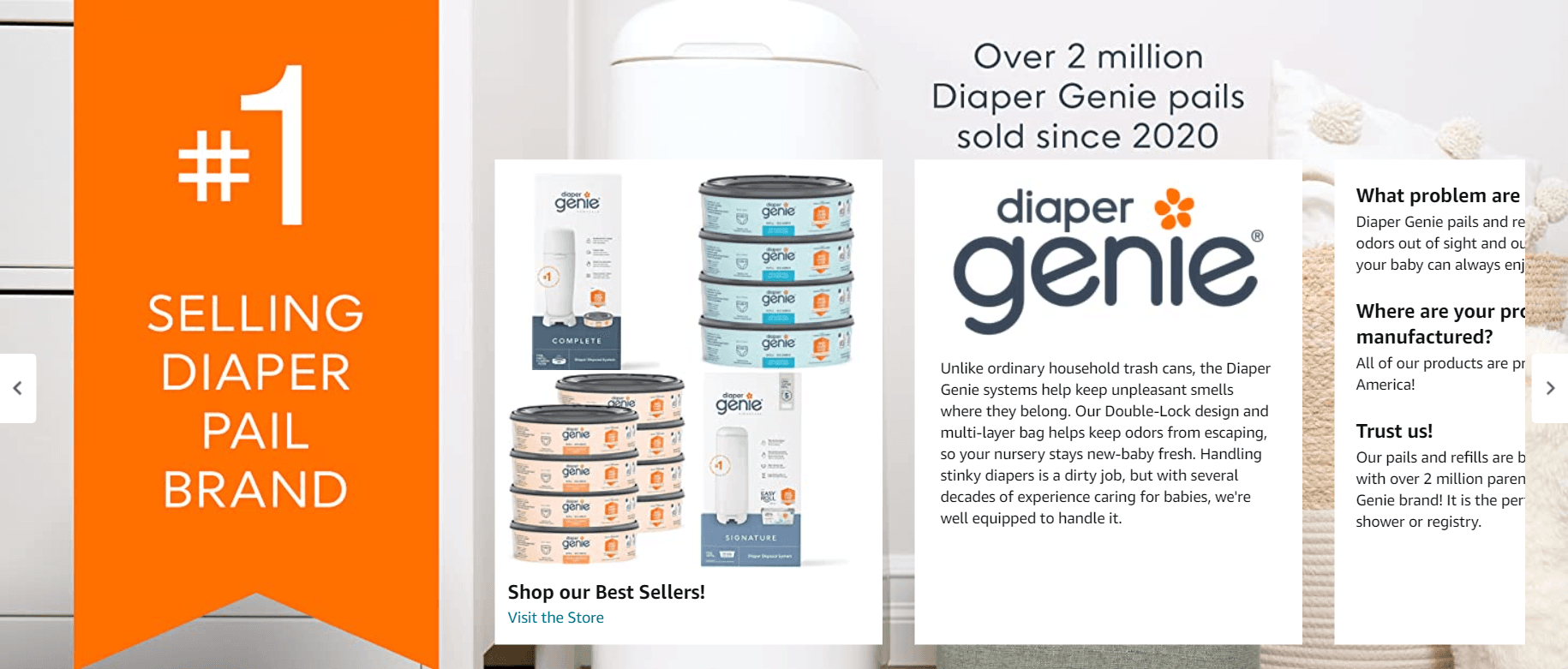 Brand Story for B0713M8Z5L