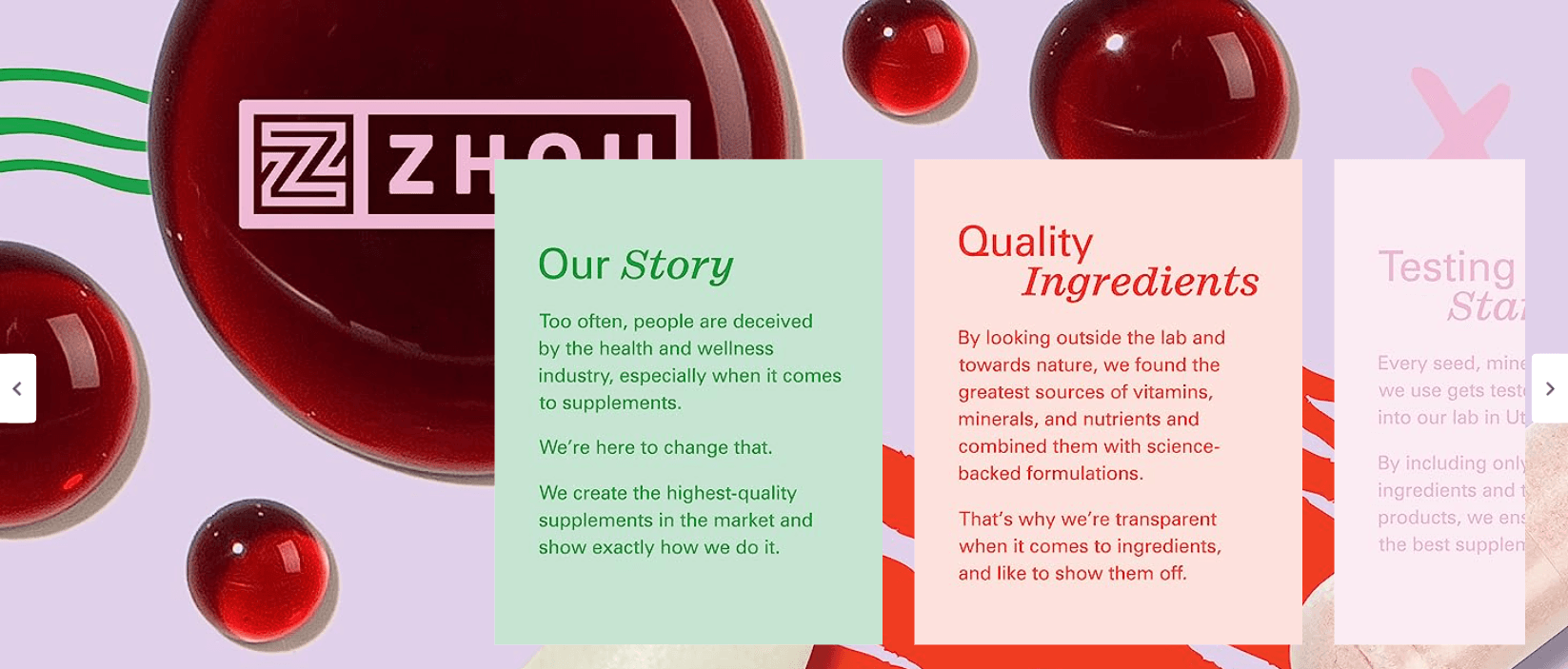 Brand Story for B076CQXRND