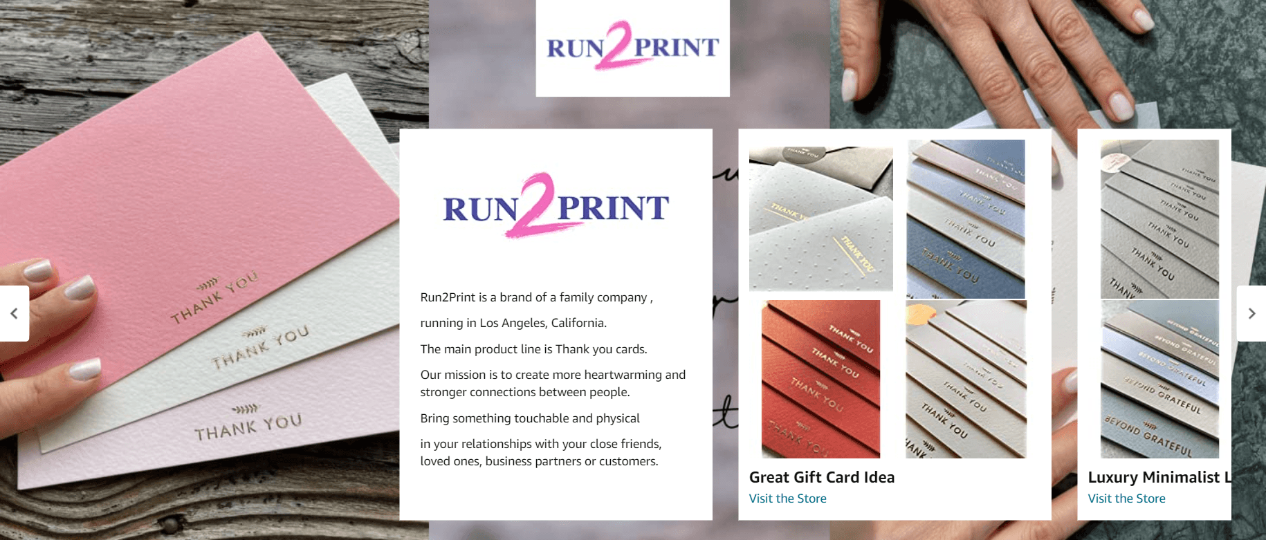 Brand Story for B08L571CWF