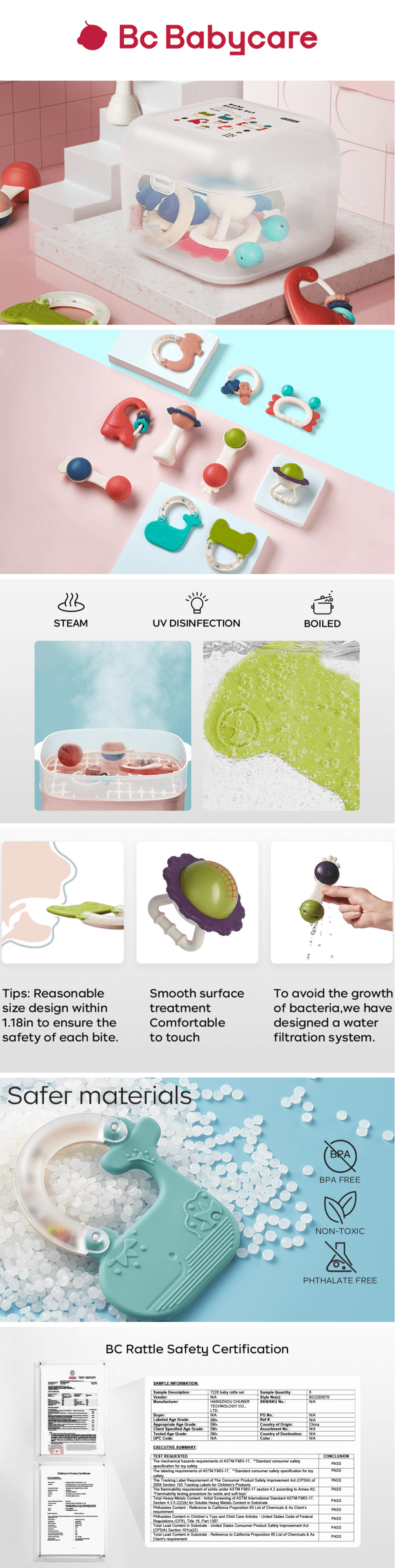 Basic A+ Content for BCBabycare Toys Games AA 1