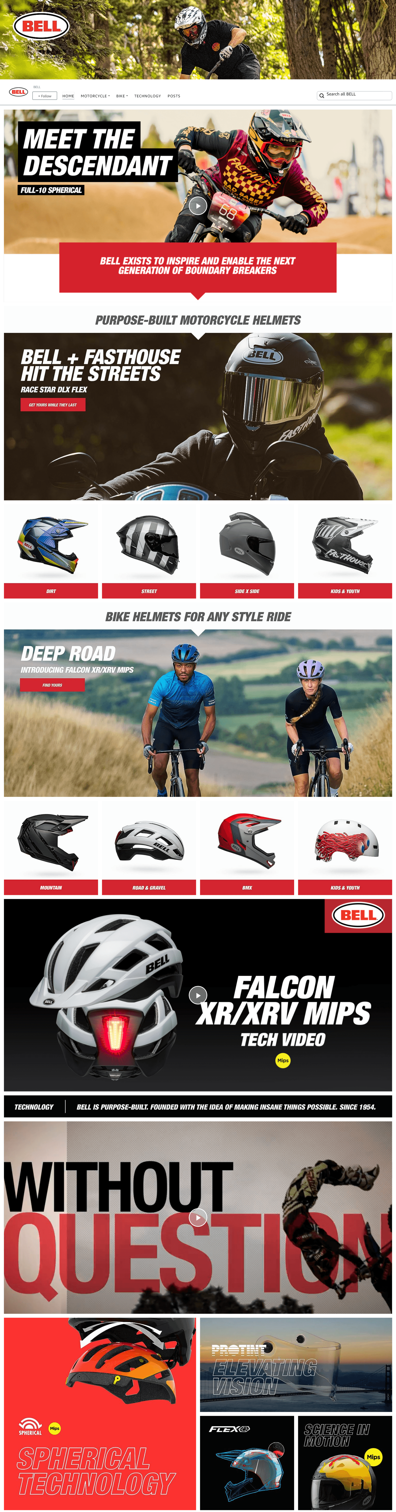 Brand Store for BELL
