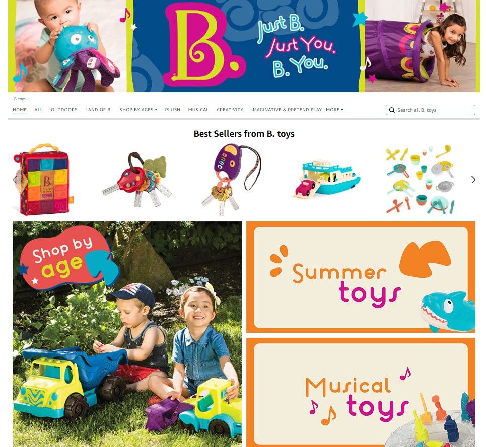 Brand Store for B.TOYS STORE TG 1