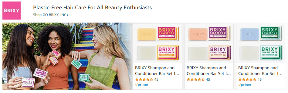 Sponsored Brands Ads for Brixy