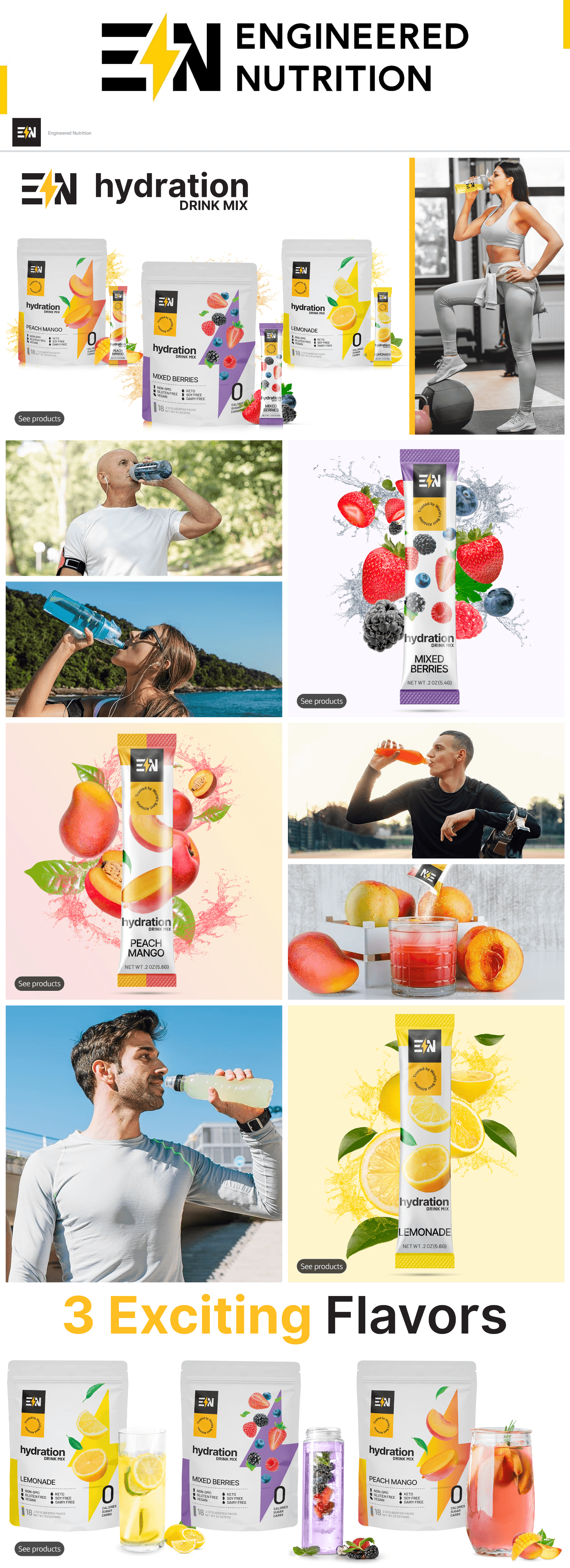 Brand Store for Engineered Nutrition