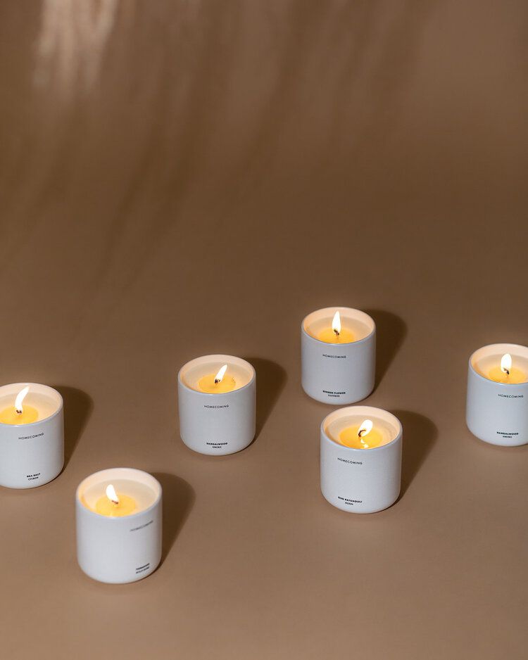 Homecoming Candles 25: Lifestyle Images