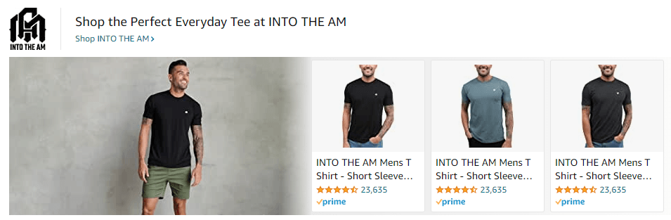 Sponsored Brands Ads for IntoTheAM