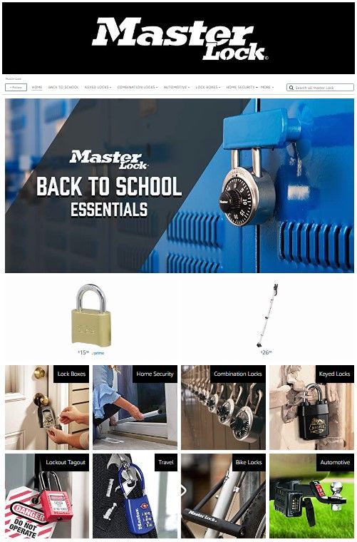 Brand Store for Master Lock SF